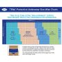 A sizing chart for the TENA Protective Underwear.