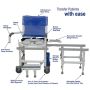 MJM PVC Shower Transfer Chair