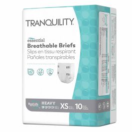 Tranquility Essential Breathable Briefs (Heavy or Moderate Absorbency)