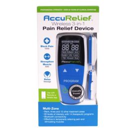 AccuRelief Complete Wireless 3-in-1 Pain Relief Device With Remote and Mobile App