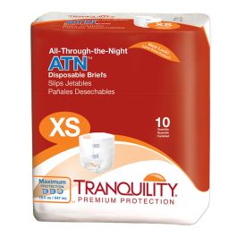 Tranquility ATN All-Through-the-Night Disposable Briefs