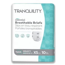 Tranquility Essential Breathable Briefs (Heavy or Moderate Absorbency)