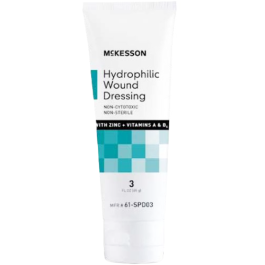 hydrophilic wound dressing McKesson Dressing, 3-ounce Tube Cream Size:5Y / 120cm import:260129 Dress Code Business Christmas making it an essential