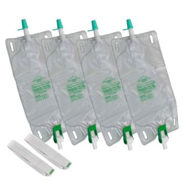 Dispoz-A-Bag Drainable Leg Bag