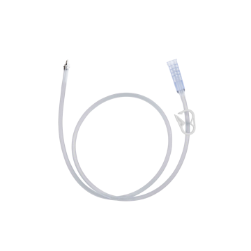 24 Inch Length, Bolus Feed, Catheter Tip, SECUR-LOK Straight Connector w/ Clamp (For MIC-KEY Low-Profile Gastrostomy, Jejunal, and Transgastric-Jejunal Feeding Tubes)