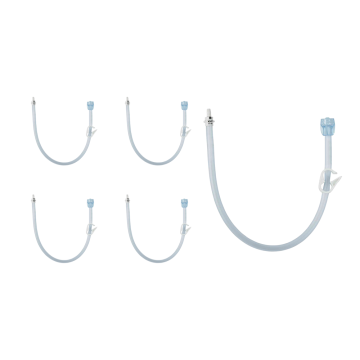 12 Inch Length, Bolus Feed w/ ENFit Connectors, Catheter Tip, SECUR-LOK Straight Connector  w/ Clamp (For MIC-KEY Low-Profile Gastrostomy, Jejunal and Transgastric-Jejunal Feeding Tubes)