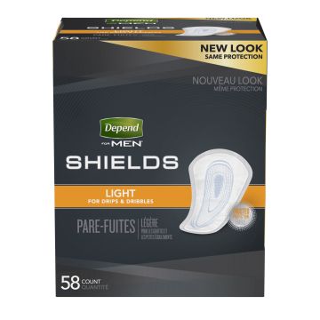 Depend Shields for Men