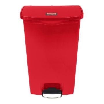 Rubbermaid Slim Jim 18 Gal Front Step-on Trash Can - 1883568
