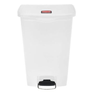 Rubbermaid Slim Jim 18 Gal Front Step-on Trash Can - 1883559