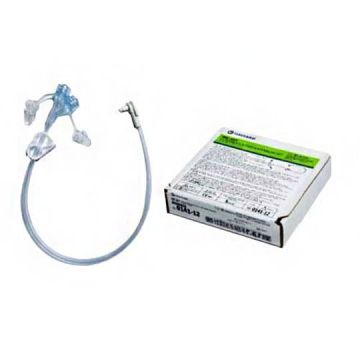 12 Inch Length, Continuous Feed w/ ENFit Connectors, Catheter Tip, SECUR-LOK Right Angle Connector w/ Clamp (For MIC-KEY Low-Profile Gastrostomy, Jejunal and Transgastric-Jejunal Feeding Tubes)