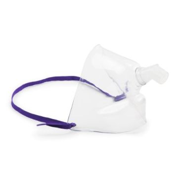 McKesson Oxygen Face Tents with Adjustable Head Straps