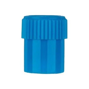 B1000 Blue Replacement Cap with Male Luer Lock