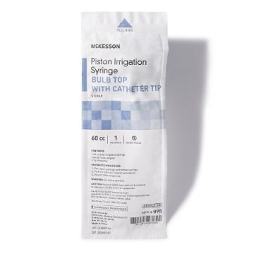 McKesson Bulb Piston Irrigation Syringe