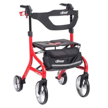 Tall Red Rollator
