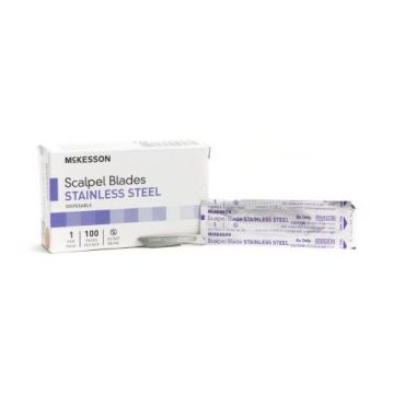 McKesson Steel Scalpel Blades