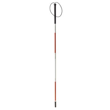 Folding Blind Cane Deluxe with Wrist Strap