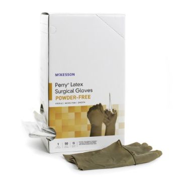 McKesson Perry Powder-Free Sterile Latex Surgical Gloves
