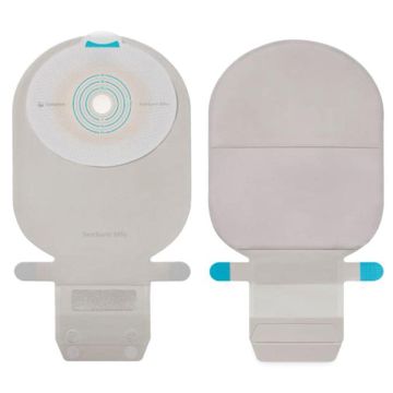 Cut-To-Fit, Stoma Size 3/8 - 1-3/4 Inch, Midi Pouch, Opaque w/ Inspection Window