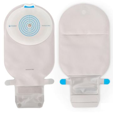 Cut-To-Fit, Stoma Size 3/8 - 2-1/8 Inch, Maxi Pouch, Opaque w/ Inspection Window
