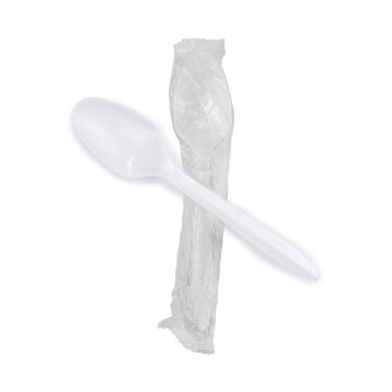 McKesson White Polypropylene Cutlery