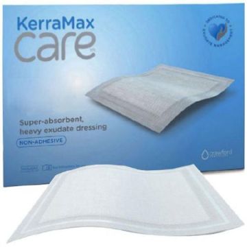 Kerramax Care Gentle Border Super-Absorbent Heavy Exudate Dressing