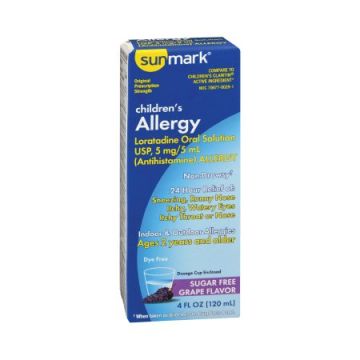 Sunmark Childrens Allergy Relief Liquid, Supplement