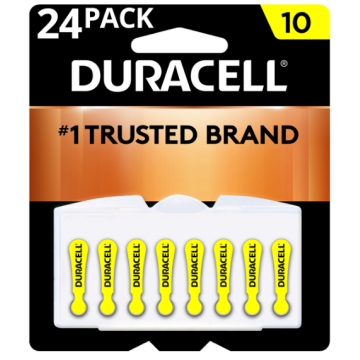 10 Duracell Coppertop Batteries