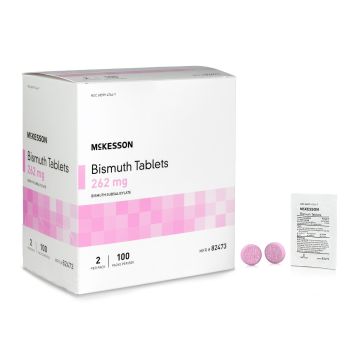 McKesson Anti-Diarrheal Bismuth Tablets