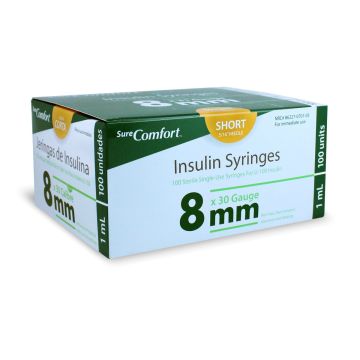 SureComfort Insulin Syringes - 30G