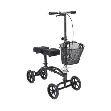 McKesson Adjustable Knee Walker - Steel Frame 350 lbs. Capacity