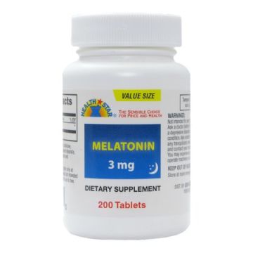 Health Star Melatonin Sleep Aid Supplement