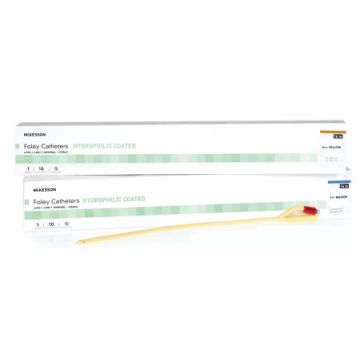 McKesson Latex Foley Catheters with Coude Tip