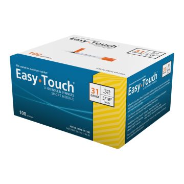 EasyTouch U-100 Insulin Syringes 831365