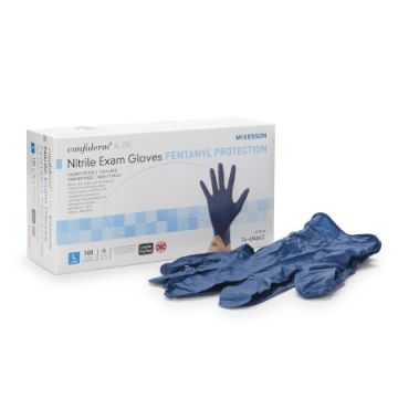 McKesson Confiderm 6.8C NonSterile Nitrile Exam Gloves Chemo Tested