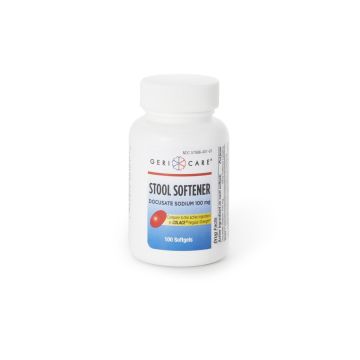 100 mg Strength Docusate Sodium 