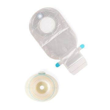 SenSura Mio Flex 2-Piece Drainable Pouch - Convex Light