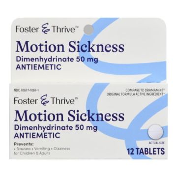 Foster & Thrive Nausea Relief - Motion Sickness Tablets