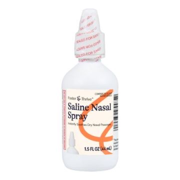 Foster & Thrive Saline Nasal Spray - Nasal Decongestant