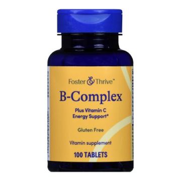 Foster & Thrive B-Complex Supplement - 100 Tablets