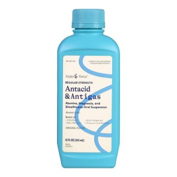 Foster & Thrive Antacid & Antigas - Regular/Maximum Strength