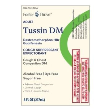 Foster & Thrive Adult Tussin DM - Sugar-Free