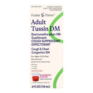 Foster & Thrive Cough and Chest Congestion - 50 mg