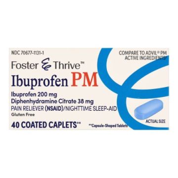 Foster & Thrive Ibuprofen PM - Nightime Pain / Allergy Relief
