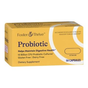 Foster & Thrive Probiotic Dietary Supplement - 50 Capsules