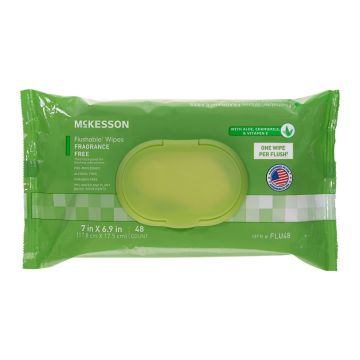 McKesson Flushable Personal Wipe