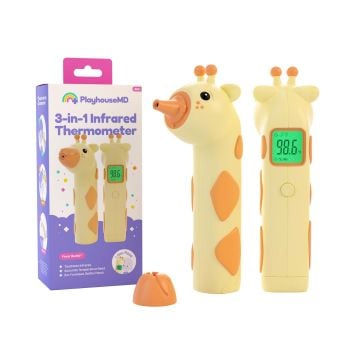 Jax the Giraffe 3-in-1 Infrared Thermometer for Kids & Adults