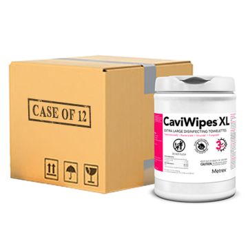 10 x 12 Inch XL Wipes, Canister of 66