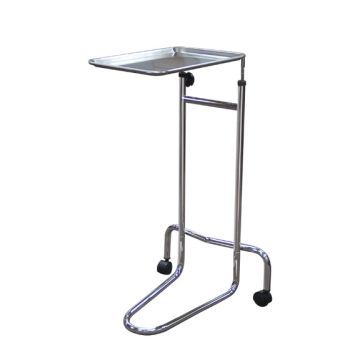 Mayo Instrument Tray Stand Double Post