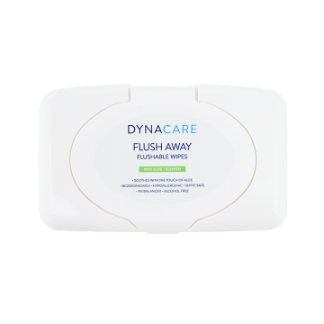 Dynarex Flush Away Flushable Wipes