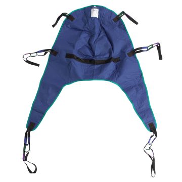Drive Divided Leg Patient Lift Sling With Headrest